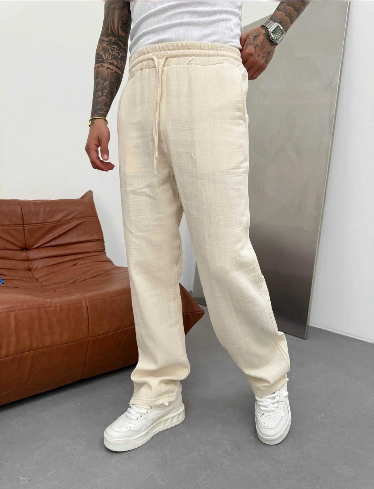 Linen jogger - Kep 005