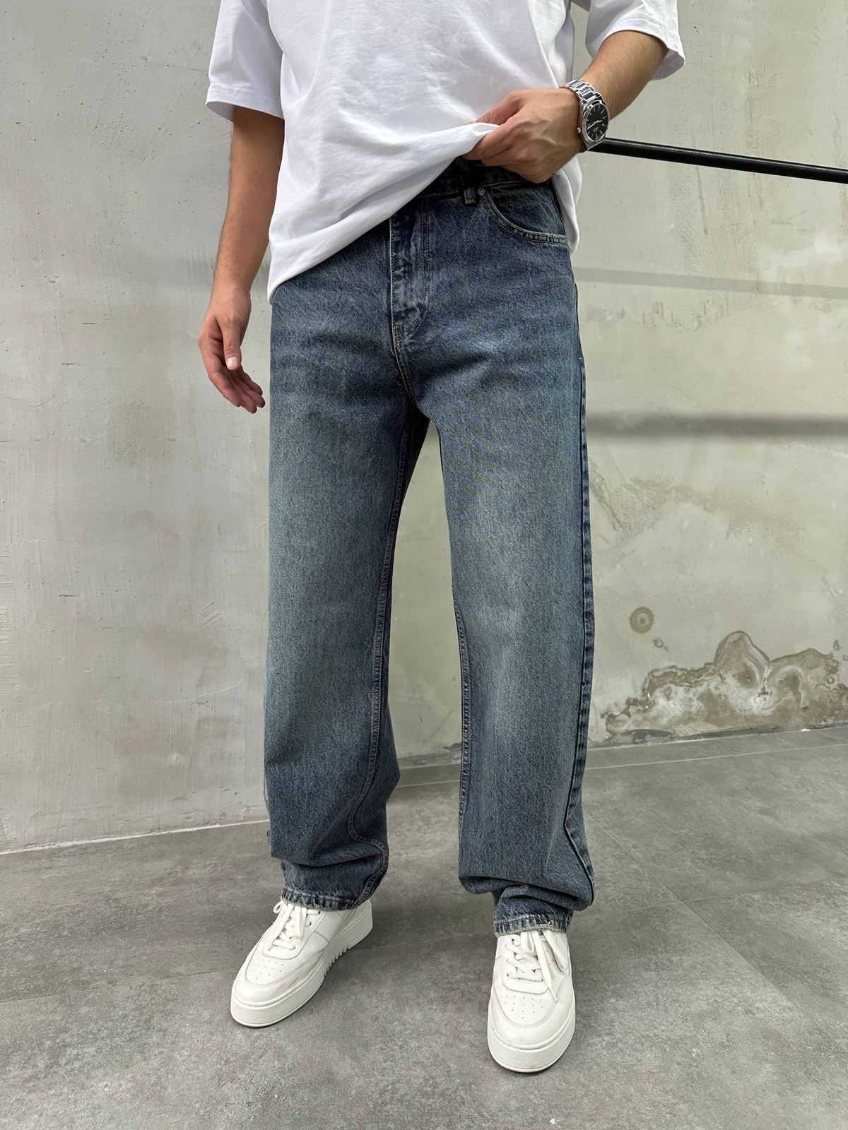 Relaxed wide legs jeans 0081