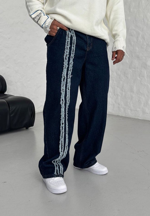 Wide legs baggy jeans 0093