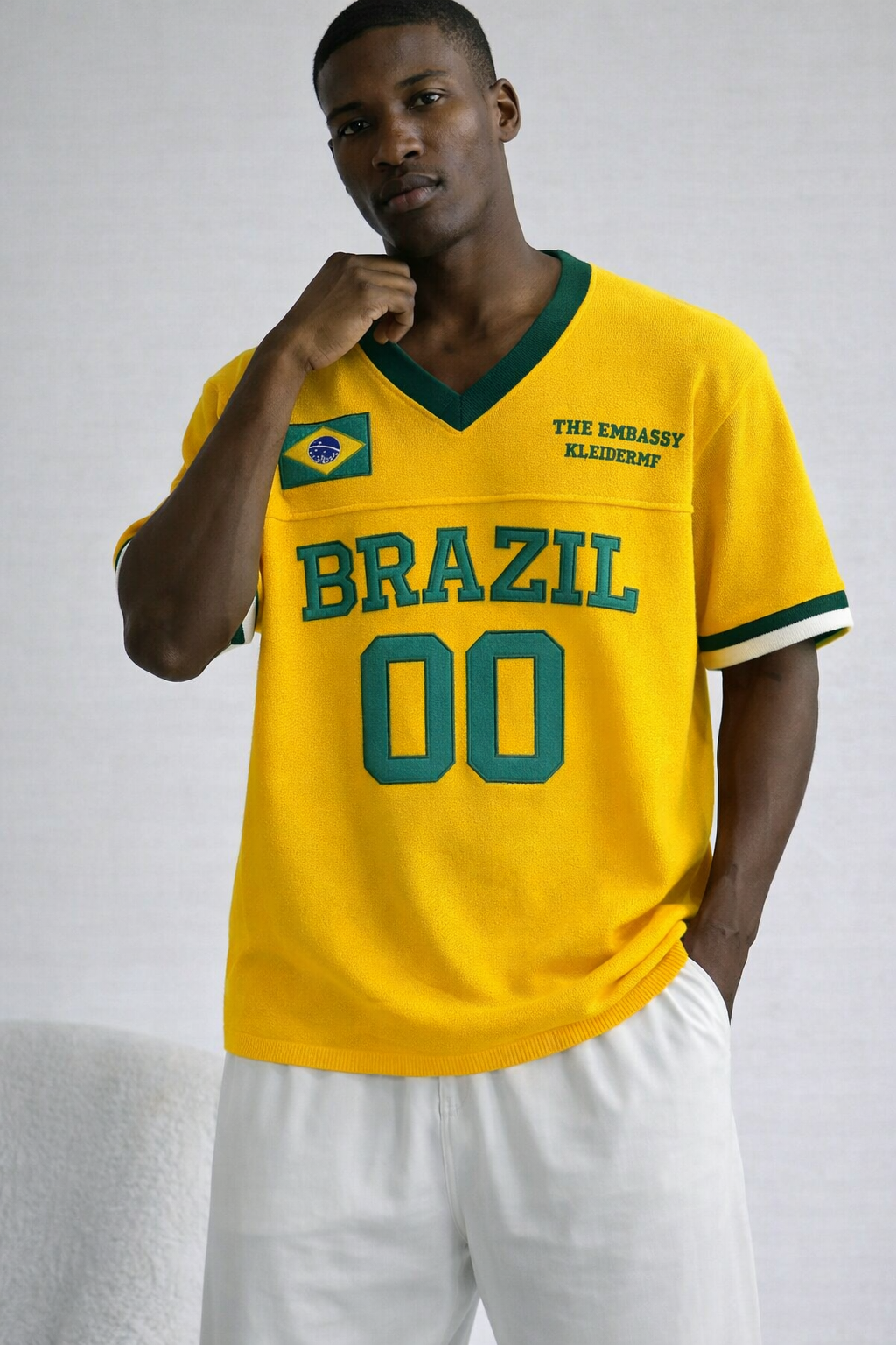 Brazil Vintage Knit Jersey –0157