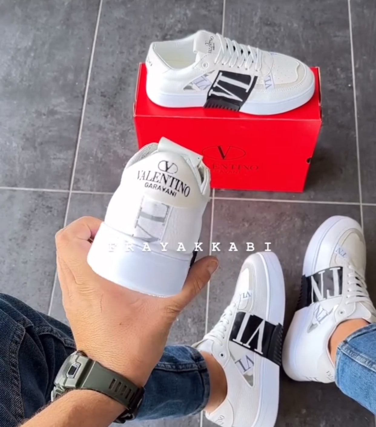 Valentino Garavani One Stud XL White leather - 0099