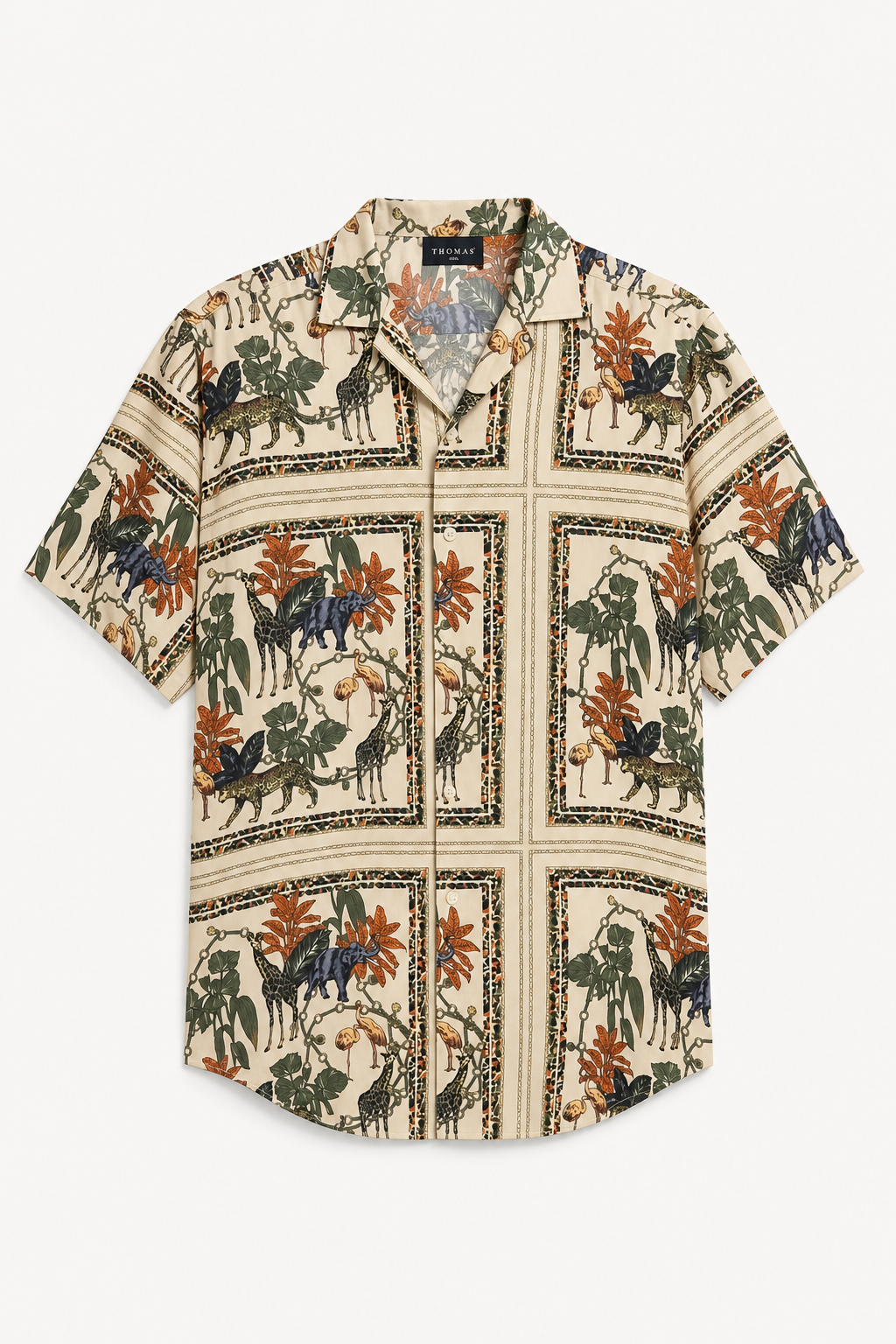 Safari Print Shirt – Sand Edition - 0190