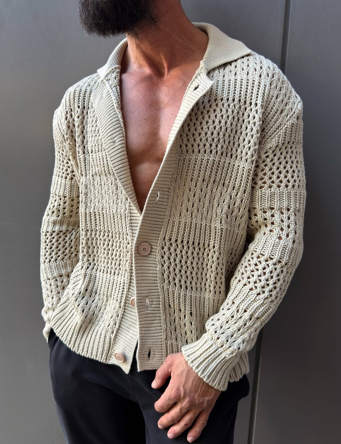 Knitwear pullover - beige 0095