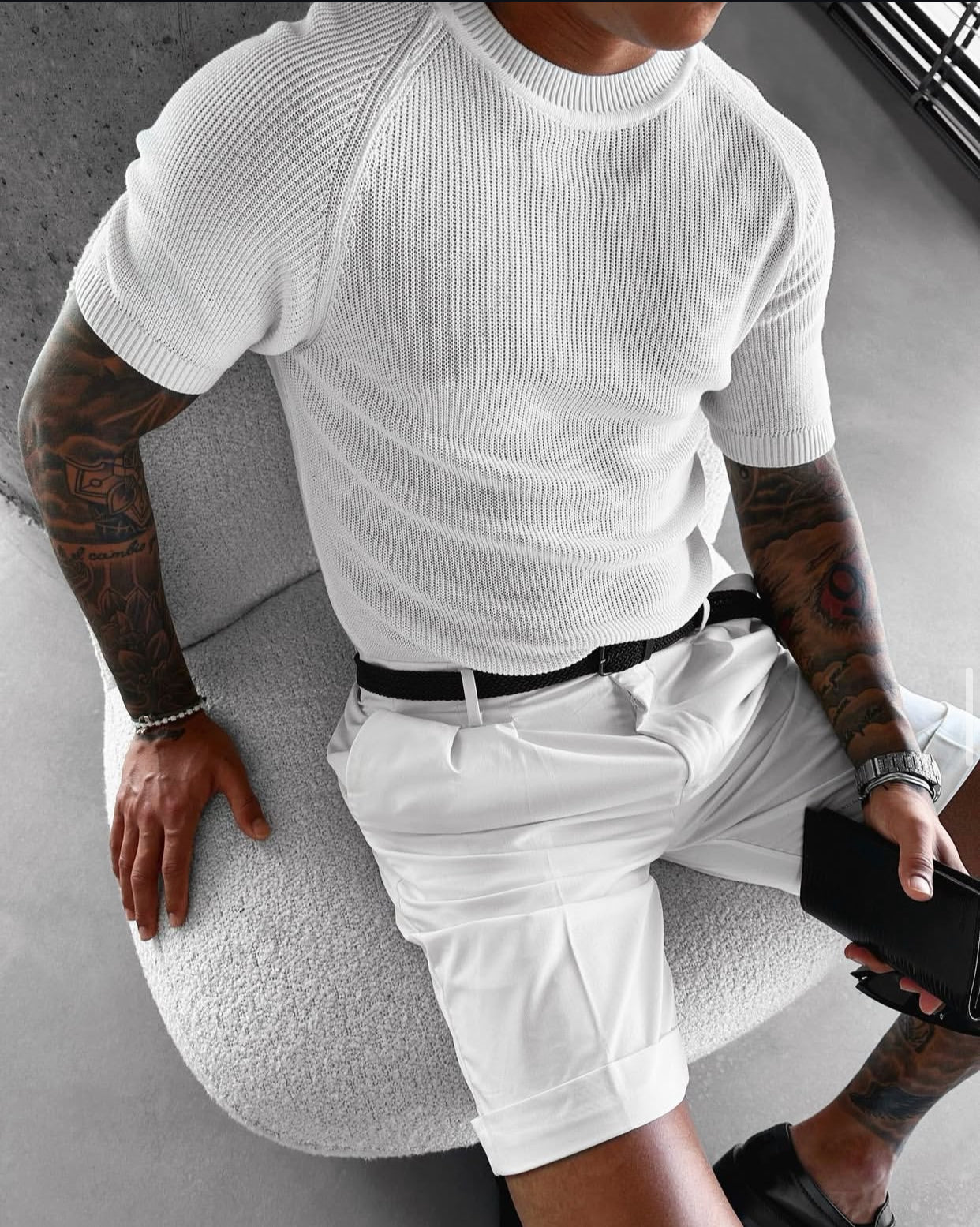 Slim fit Cotton-shirt - 0018