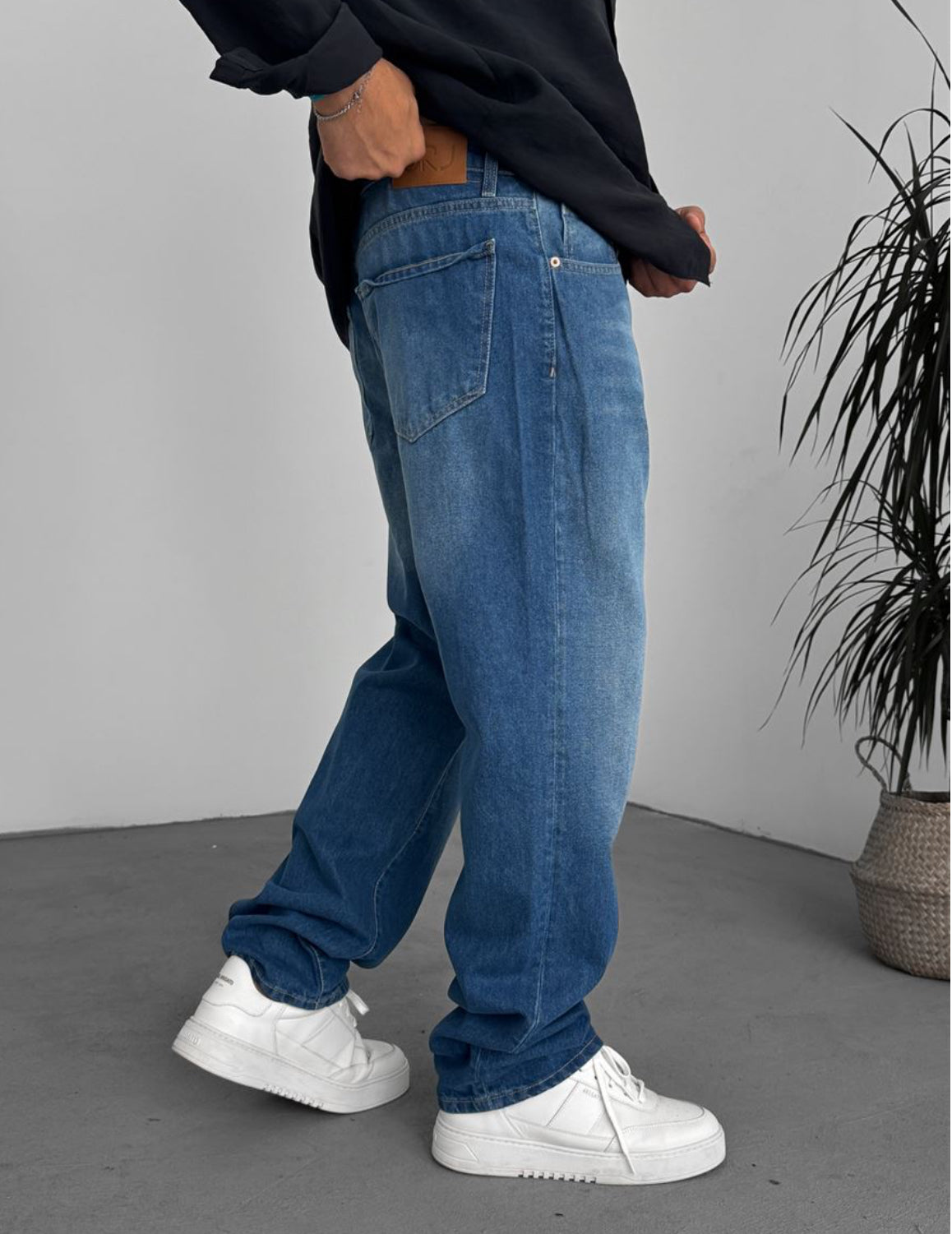 Relaxed jeans - blue 0067