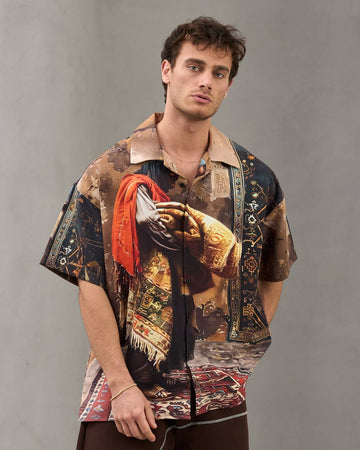 Printed Resort Shirt – Heritage Art Edition-0123