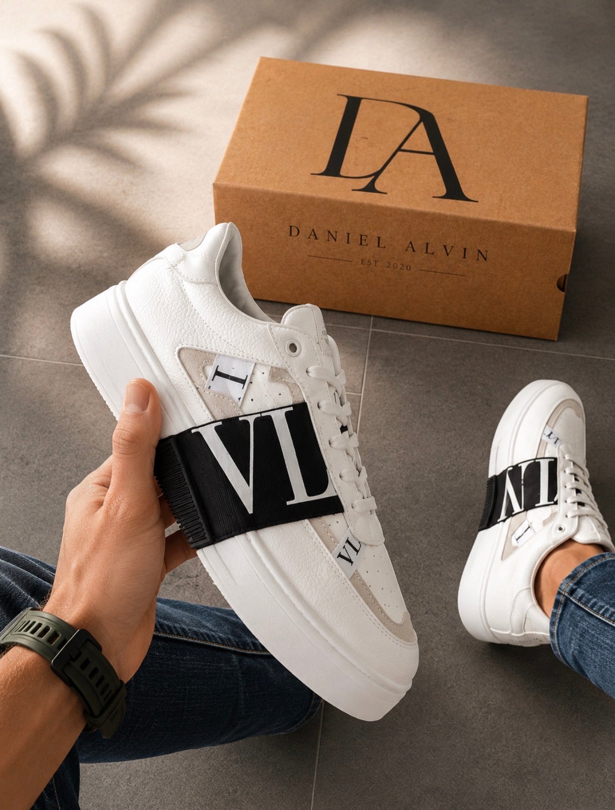 Valentino Garavani One Stud XL White leather - 0099