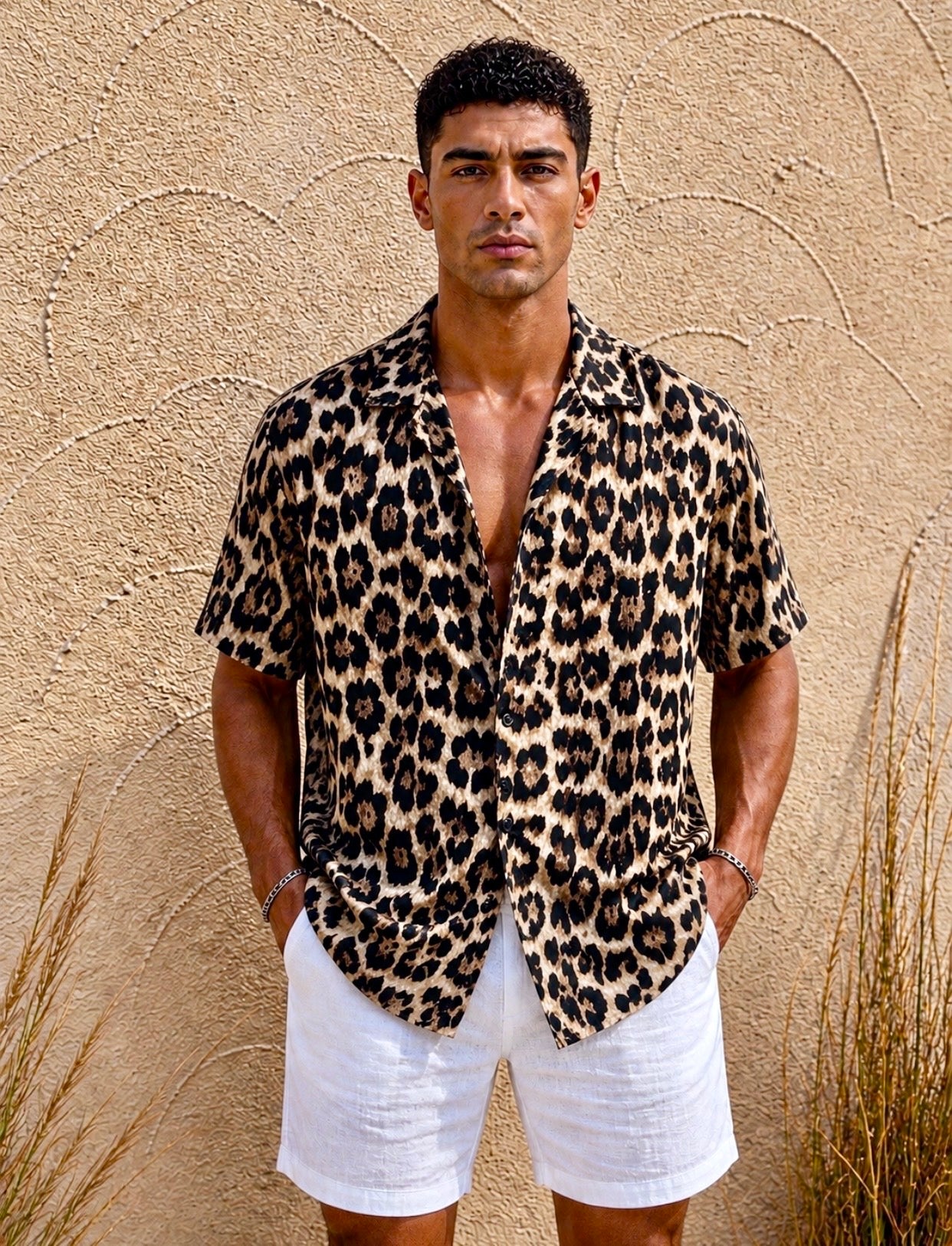 Leopard Resort Shirt - 0222