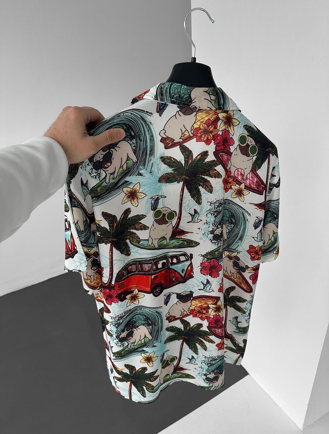 Tropical Graphic Resort Shirt – Summer Escape Edition - 0186