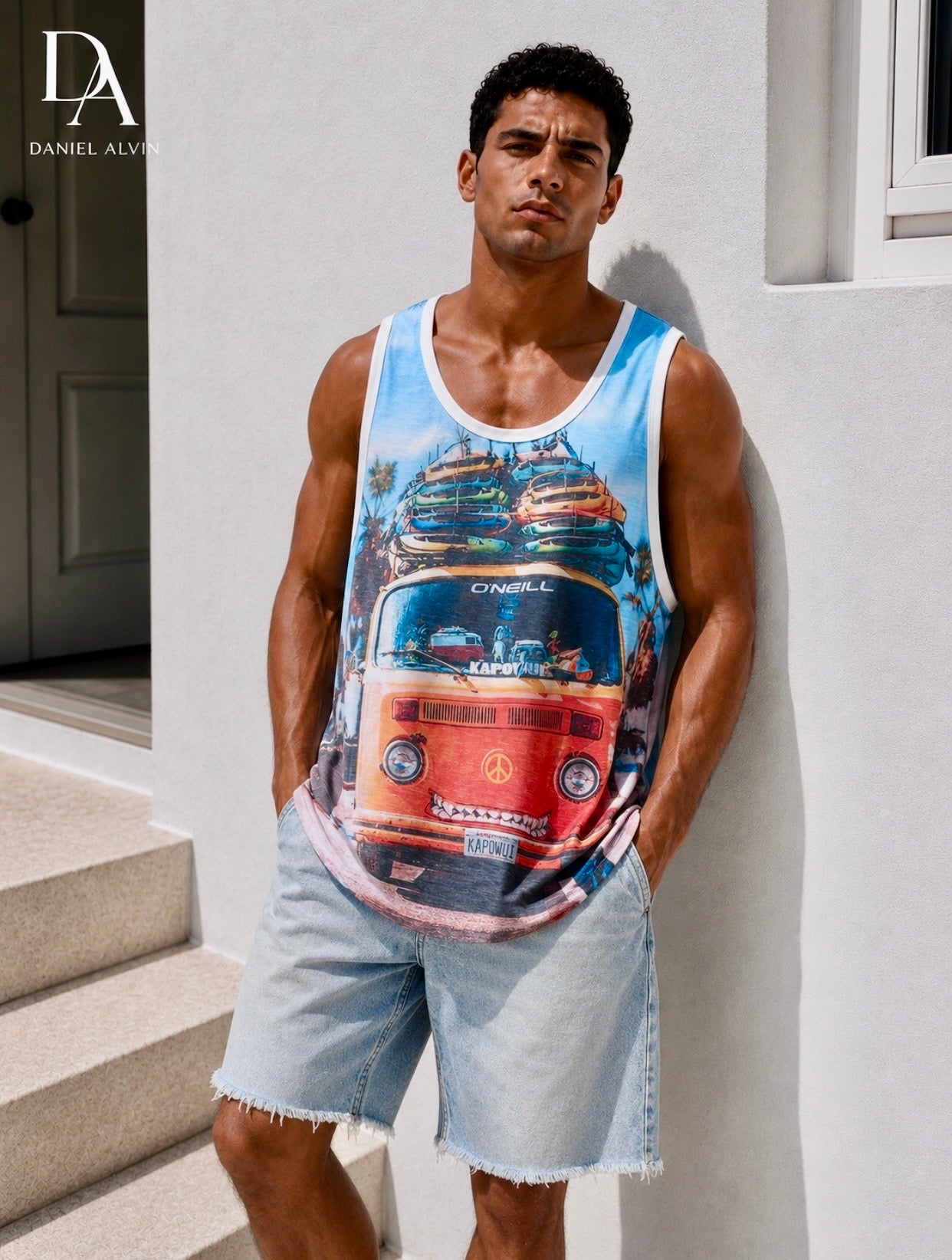 Vintage Surf Van Tank Top - 0224
