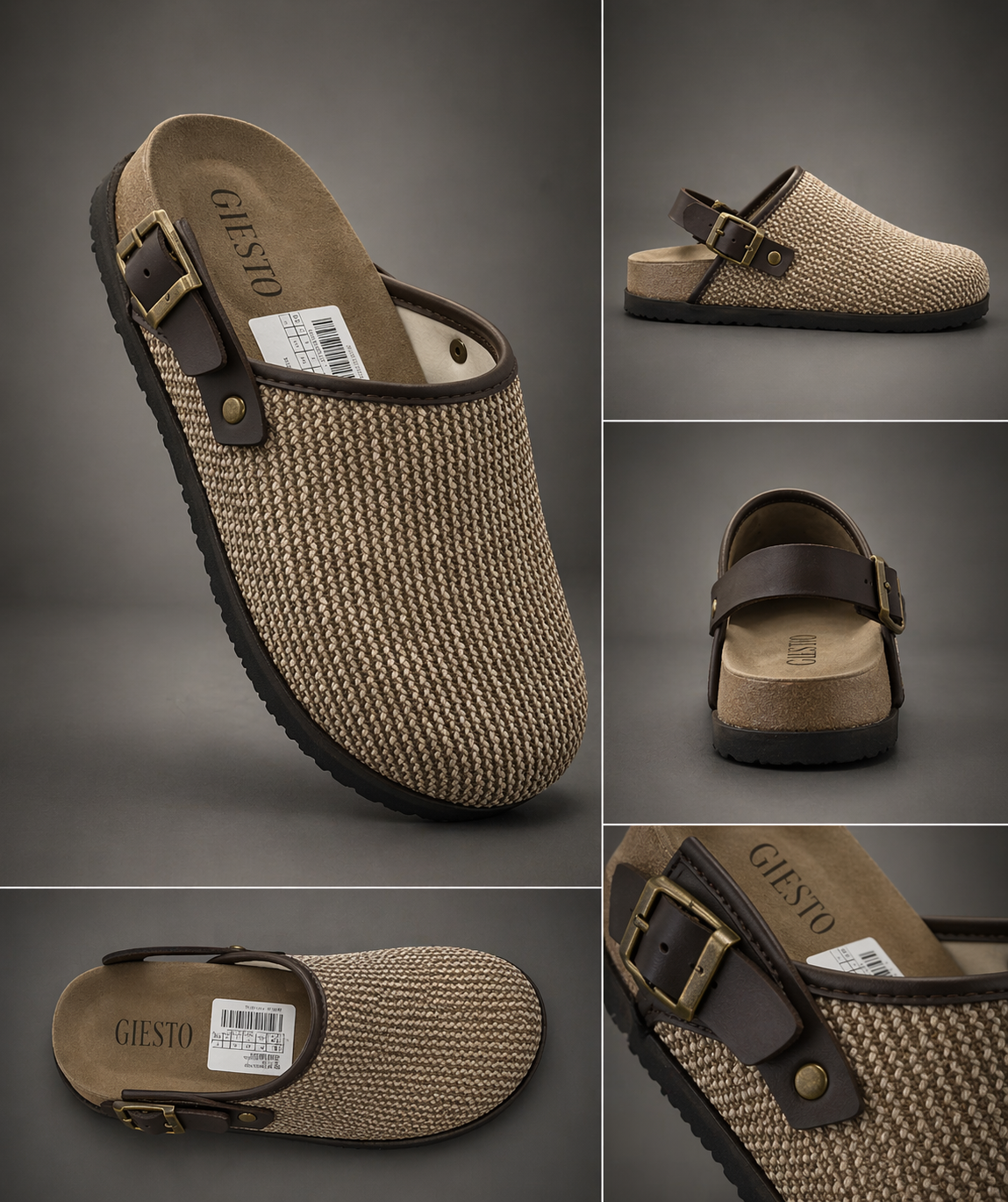 Woven Summer Clogs – Casual Comfort Redefined - 0132