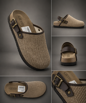 Woven Summer Clogs – Casual Comfort Redefined - 0132