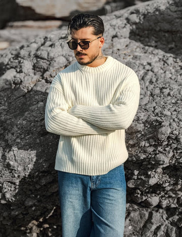 Knitwear oversized shirt - 0065