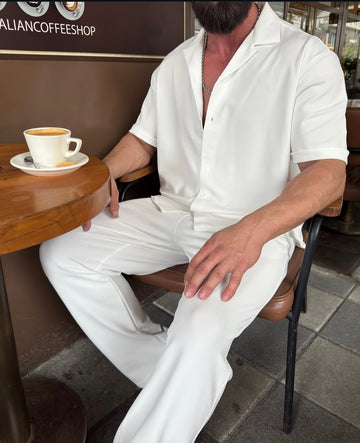 Lycra white set - Sabaia - 001