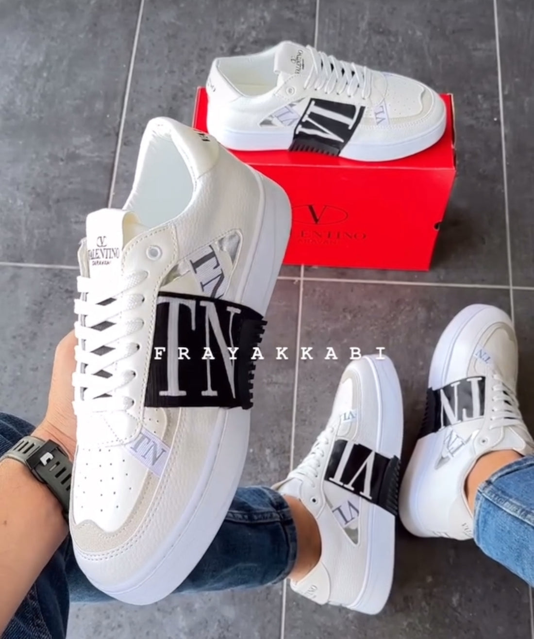 Valentino Garavani One Stud XL White leather - 0099