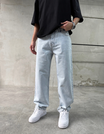 Light Wash Wide-Leg Jeans -0131 ART 3157 k4