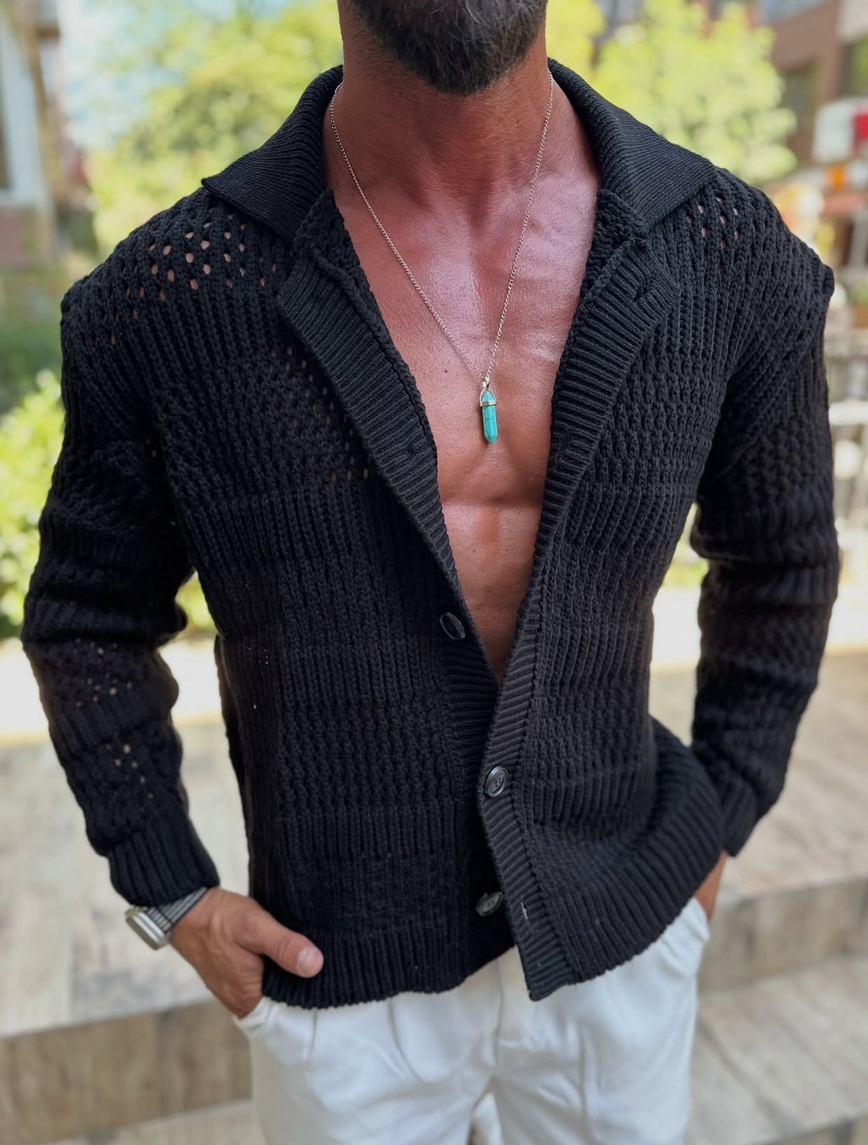 Knitwear pullover - Black 0095