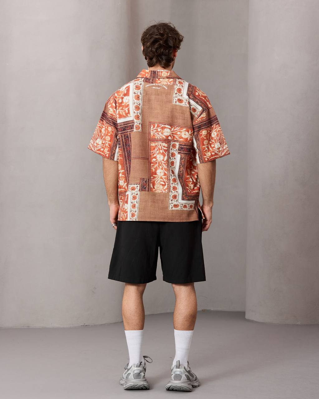 Patterned Summer Statement Shirt- 0174