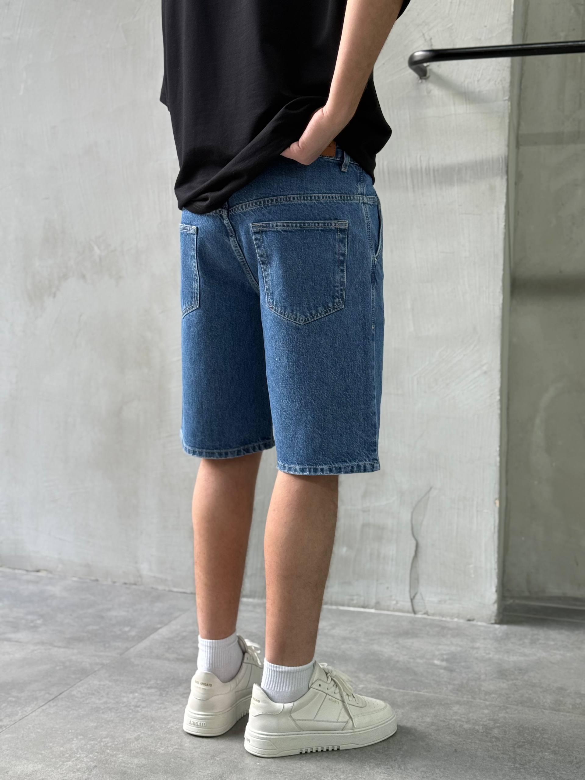 Classic Blue Denim Shorts - Art 3298 / k2