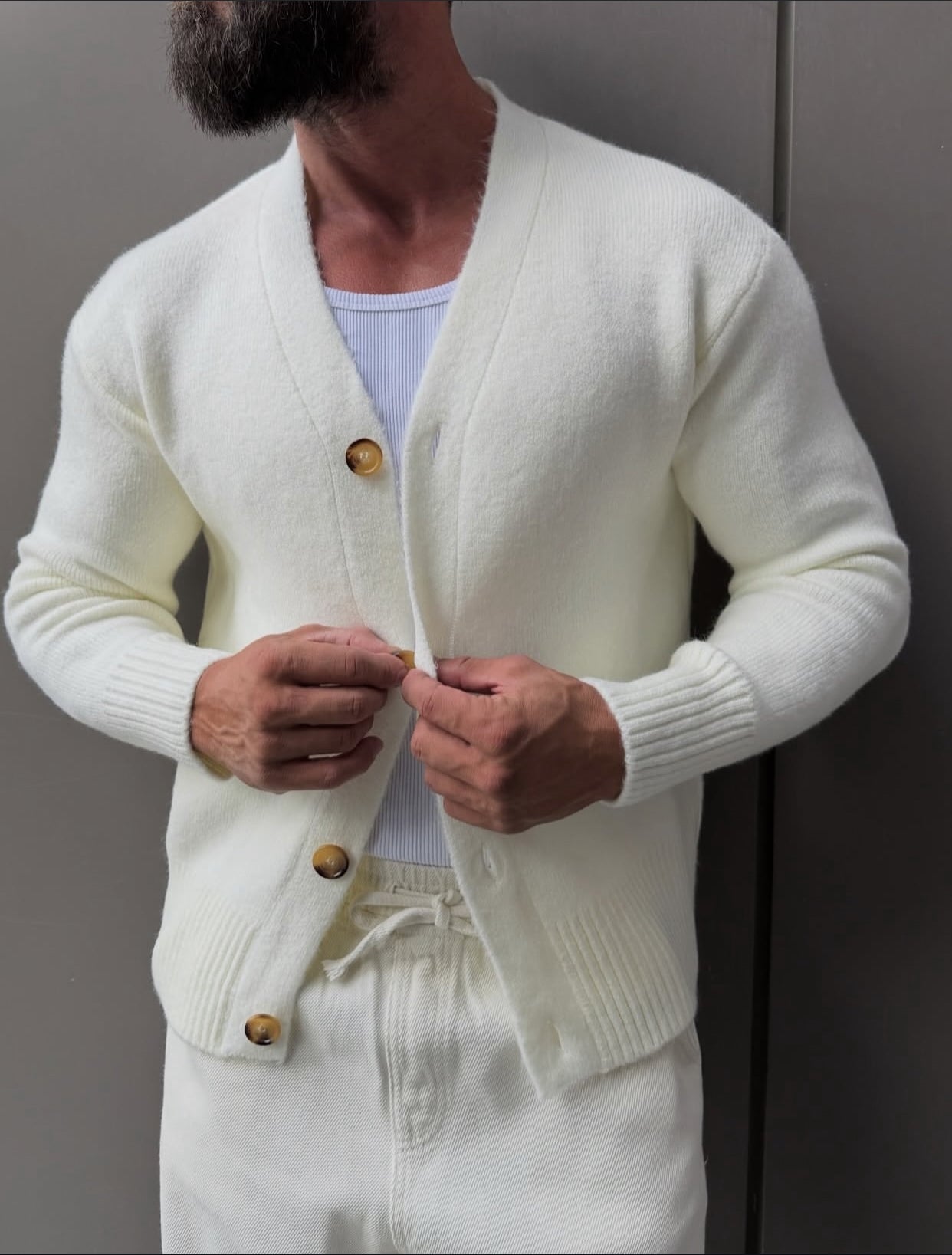 Knitwear pullover - offwhite 0070