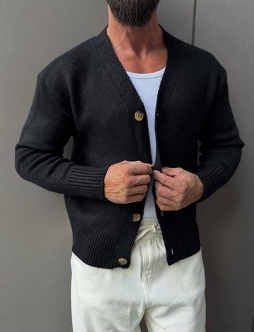 Knitwear pullover - black  0070