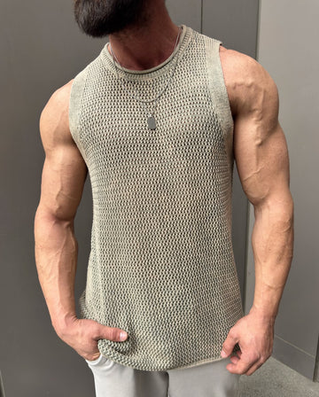 Cotton sleeveless shirt- 0029