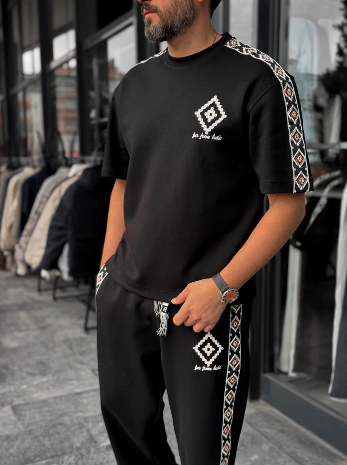 Signature Tracksuit Set - 0209 / black