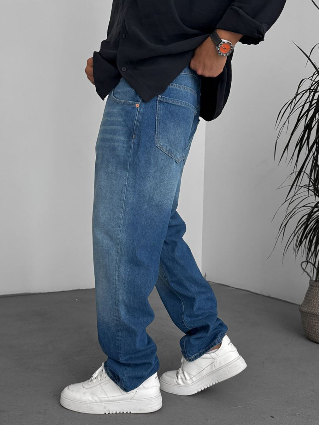 Relaxed jeans - blue 0067